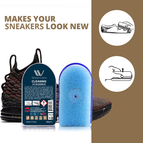 Cleaning Scrubber For Sneakers - 3.38 fl oz | WBM SHOE CARE